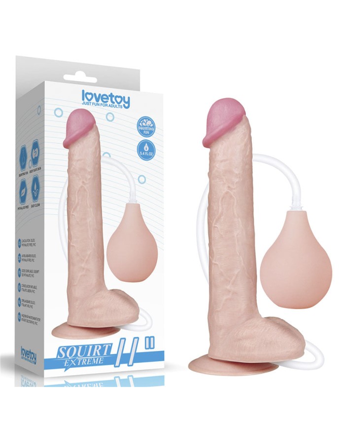 Dildo Squirt 11" Extreme Flesh