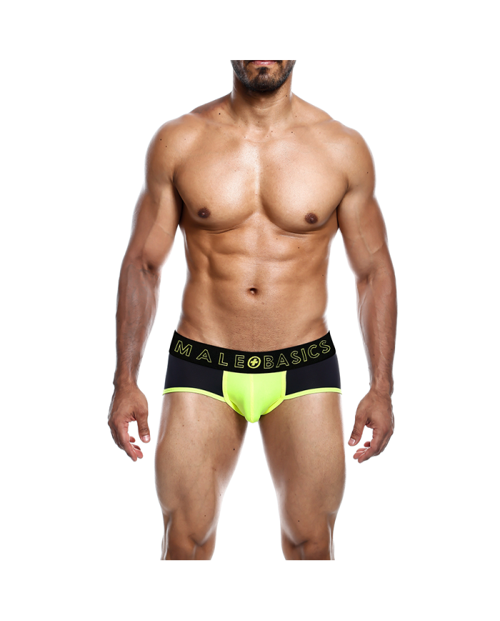 M+B Neon Brief Yellow